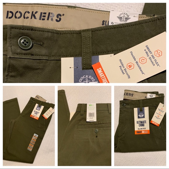 Dockers Ultimate Slim Fit Chinos NWT - Picture 2 of 15